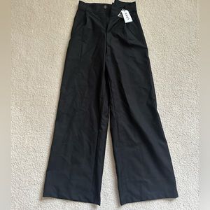 Cider new wide leg Black Trouser Pants